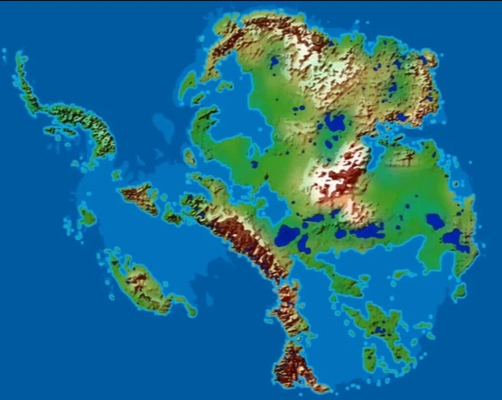 An Actual Sunken Continent: Pic of Antarctica without the Ice