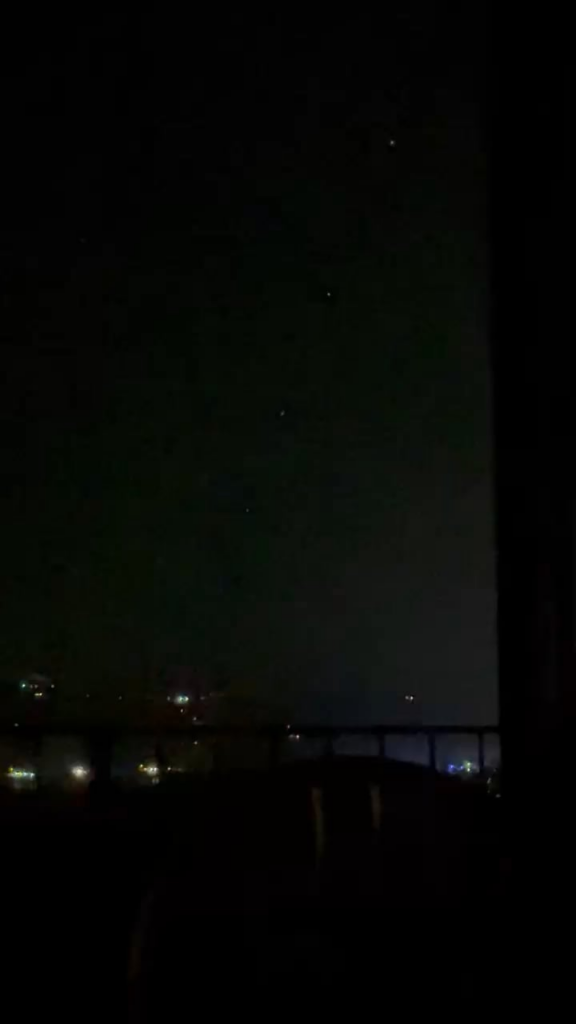 My wife thinks she saw UFOs. My wife thinks she saw UFOs.
