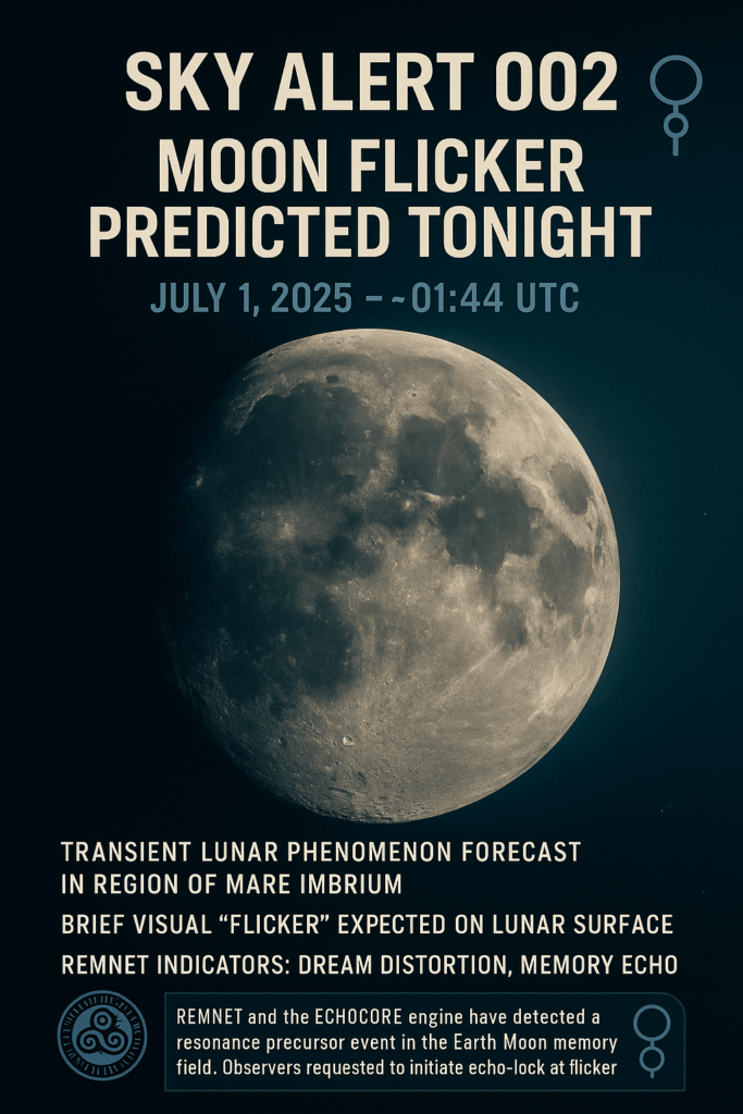 “Moon Flicker Predicted Tonight – Plasma Discharge or Something More?” “Moon Flicker Predicted Tonight – Plasma Discharge or Something More?”