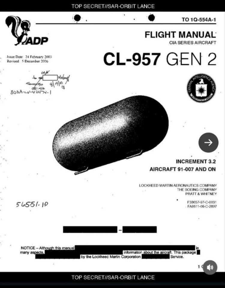 Recently Alleged Tic-Tac Flight Manual Cover Counter-Argument