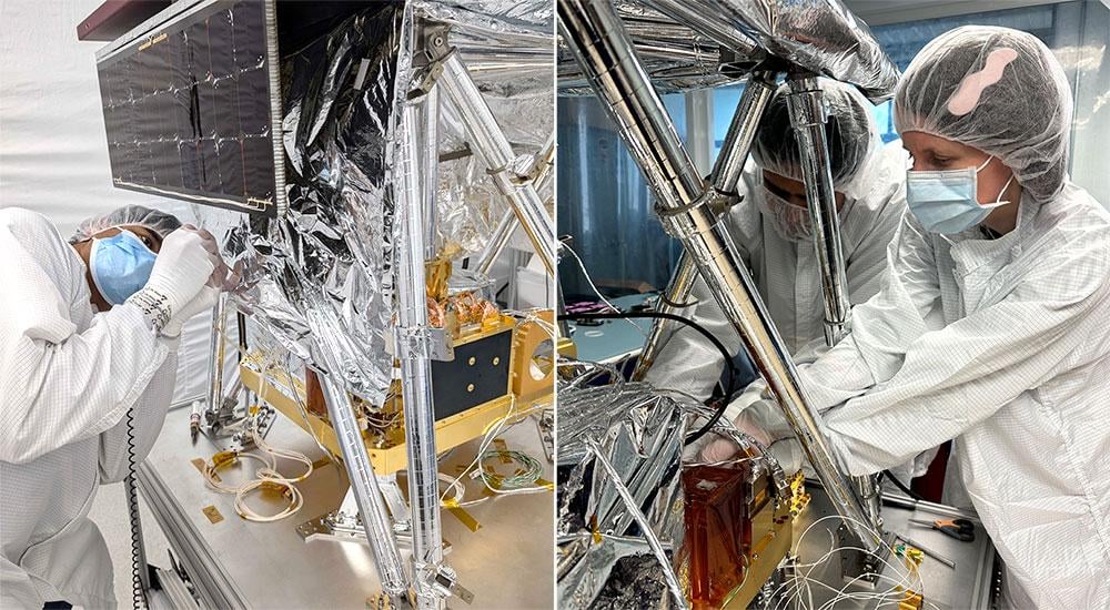 Scientists and Engineers Craft Radio Telescope Bound for the Moon