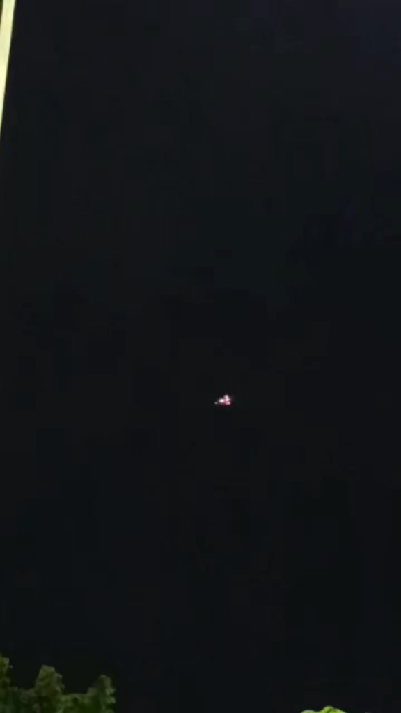 What appears to be a triangular craft was filmed flying low over Saltillo, in northeastern Mexico.