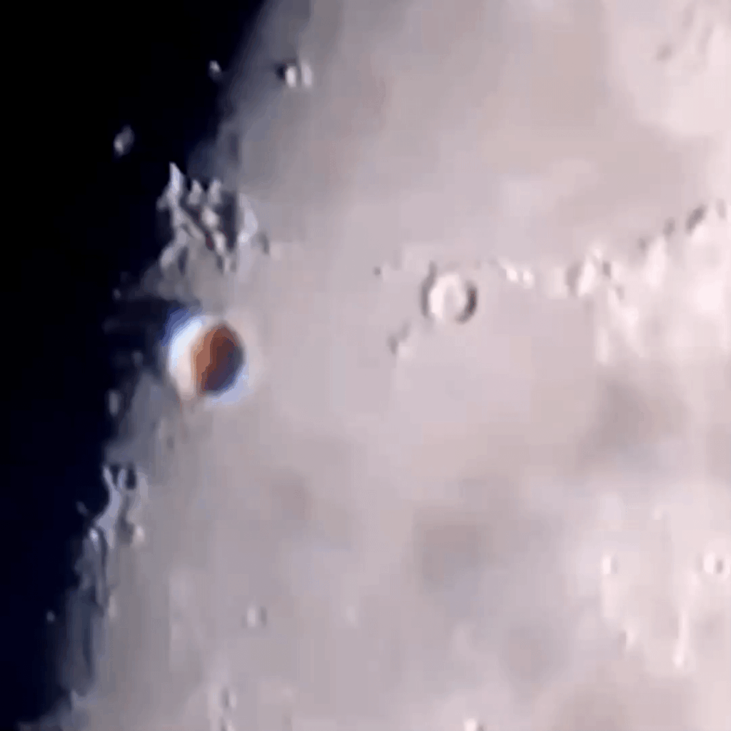 Red Lights on the Moon