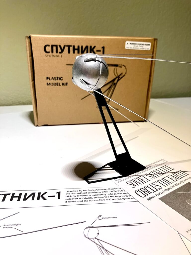 My self-designed Sputnik Model