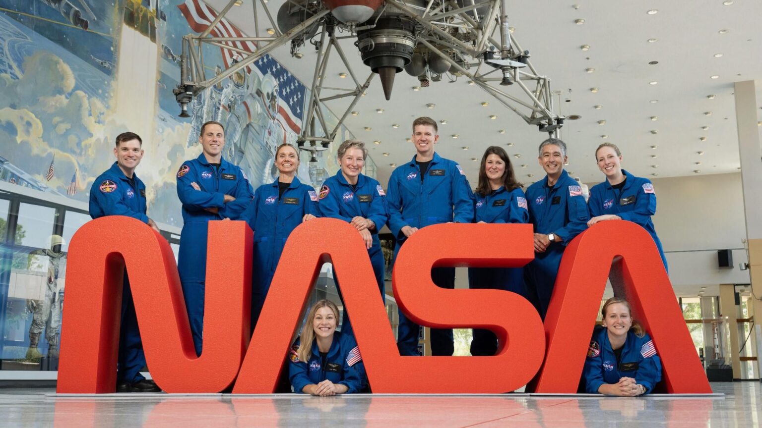 NASA unveils 10 new astronauts for missions to the moon — and maybe Mars