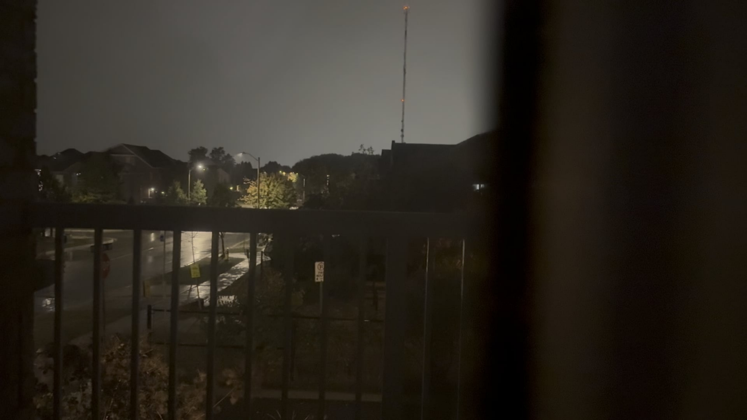 What is this purple orb keep blinking and stop for awhile and blinking again?