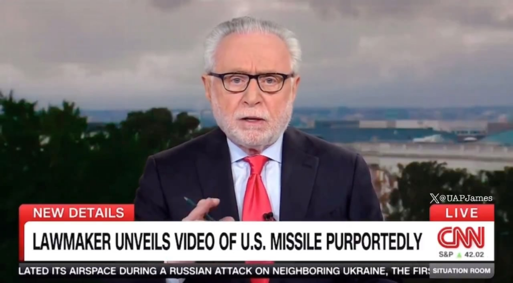 CNN Covers the hellfire missile bouncing off UFO video. "Military witnesses were asked if the US has any aircraft that could withstand a hellfire missile strike like what was seen, and they all said NO".