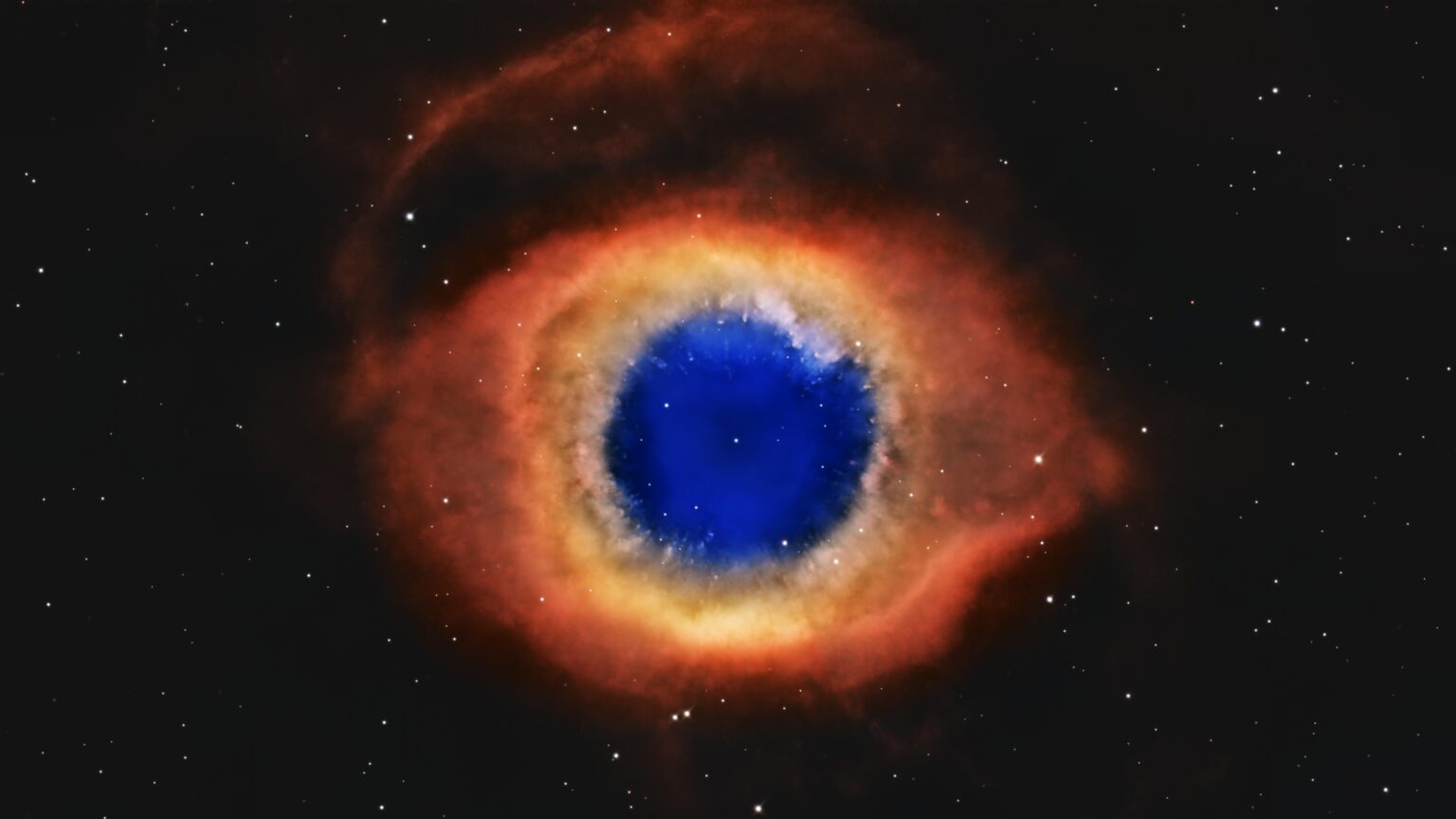 The Helix Nebula, aka The Eye of God