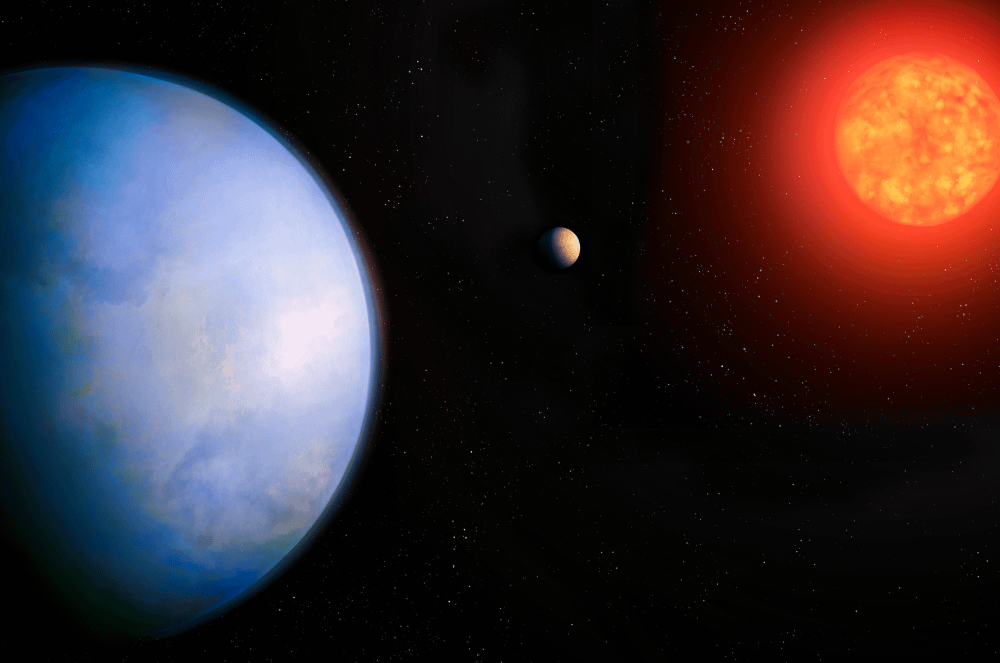 Astronomers announce discovery of a "Super-Earth" in the habitable zone of a red dwarf star just 22 light years away