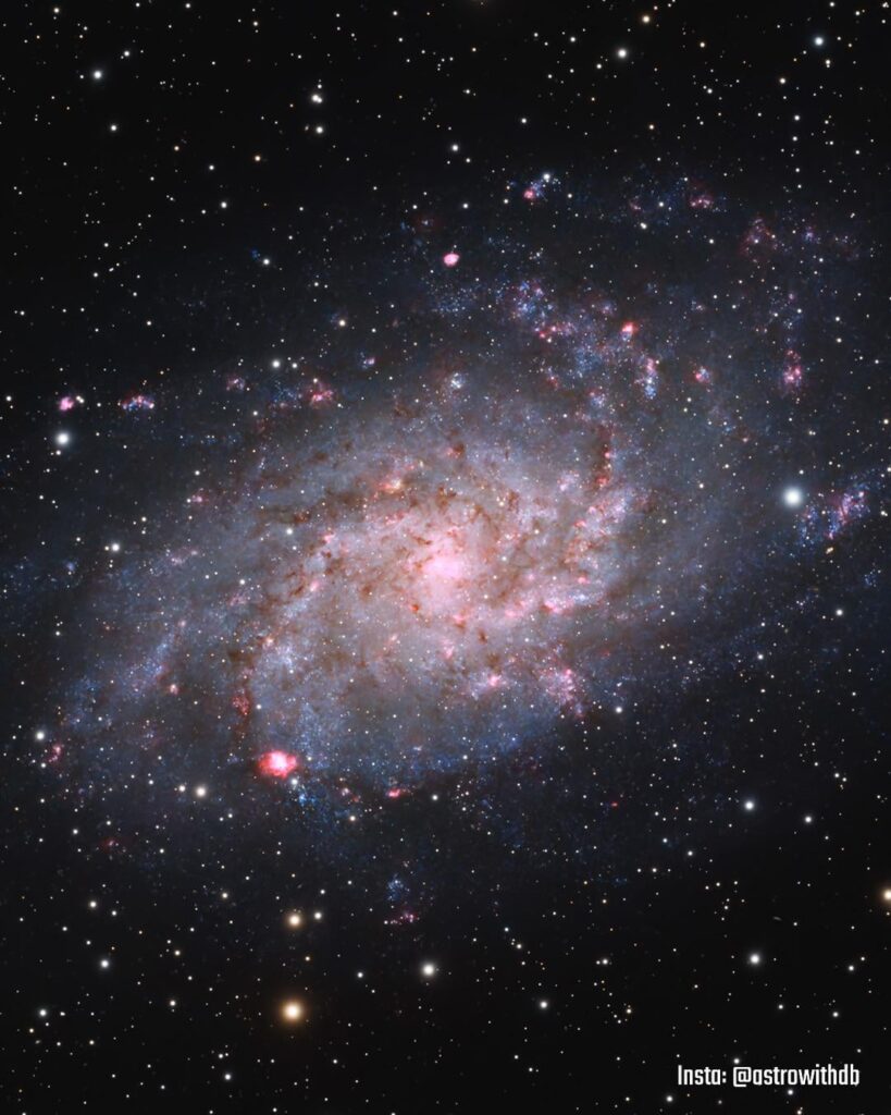 M33 -Triangulum in HaRGB