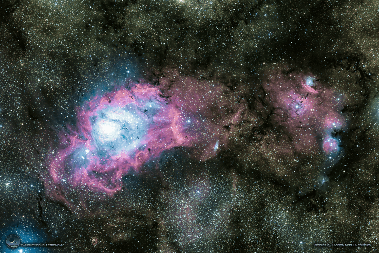 Messier 8 – Lagoon Nebula Complex Messier 8 - Lagoon Nebula Complex