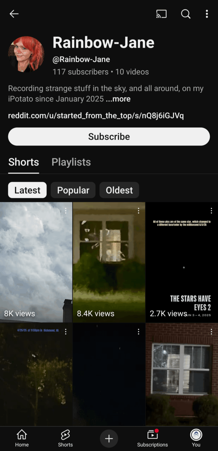 Guys I found some creepy videos of ufo , weird creature and non-natural phenomenon