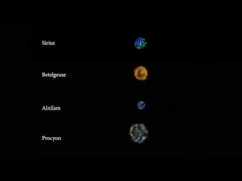 This is what happens when you can't focus on a bright object, such as a star, airplane etc. It will appear as a translucent orb of light.