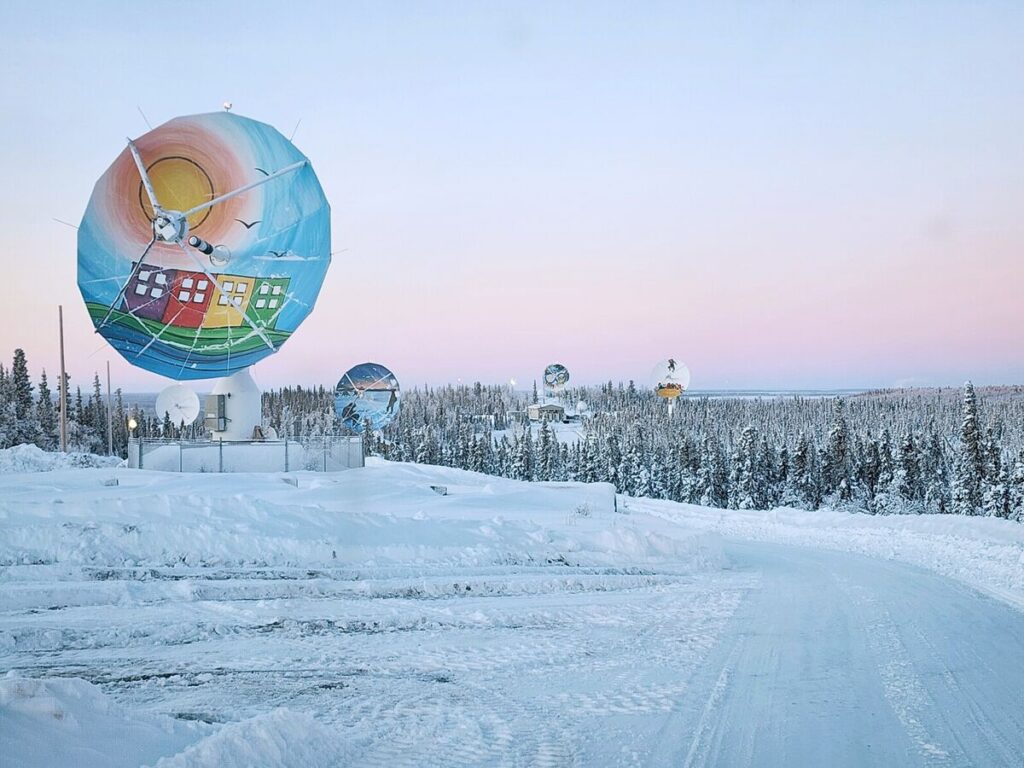 Space Race With China Drives Antenna-Building Boom in Arctic Space Race With China Drives Antenna-Building Boom in Arctic