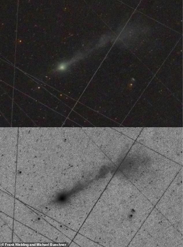 Strange signal detected from mysterious interstellar visitor 3I/ATLAS as it moves closer to Earth Optical images captured on November 9 (pictured) reveal that 3I/ATLAS is ejecting enormous jets of material both toward and away from the sun