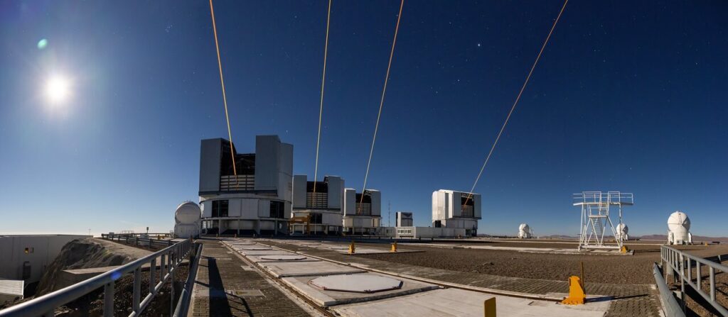 Laser trial at ESO kickstarts new era of interferometry