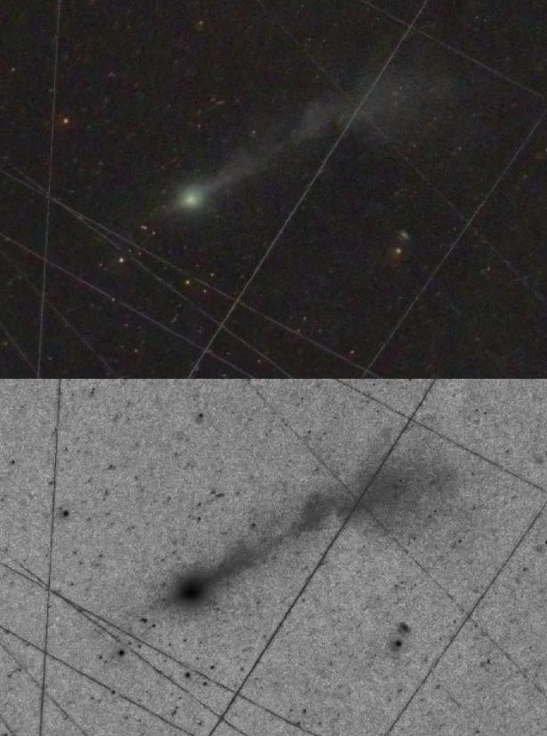 Astronomers say the stream is "unusual"