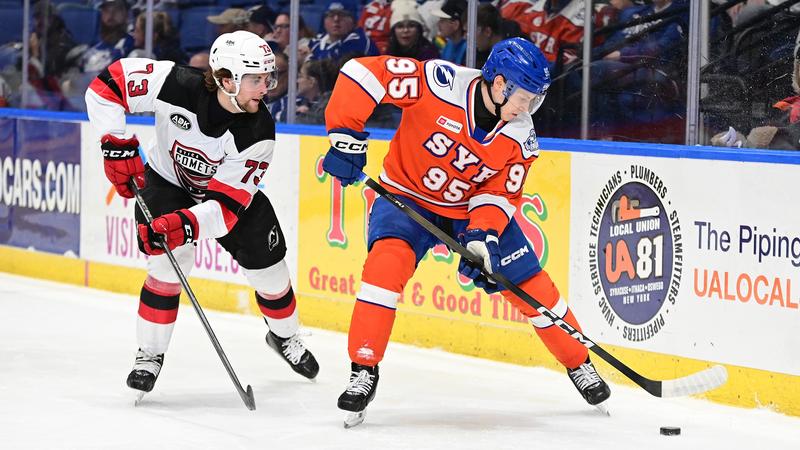 Game 13 Preview: Syracuse Crunch at Utica Comets