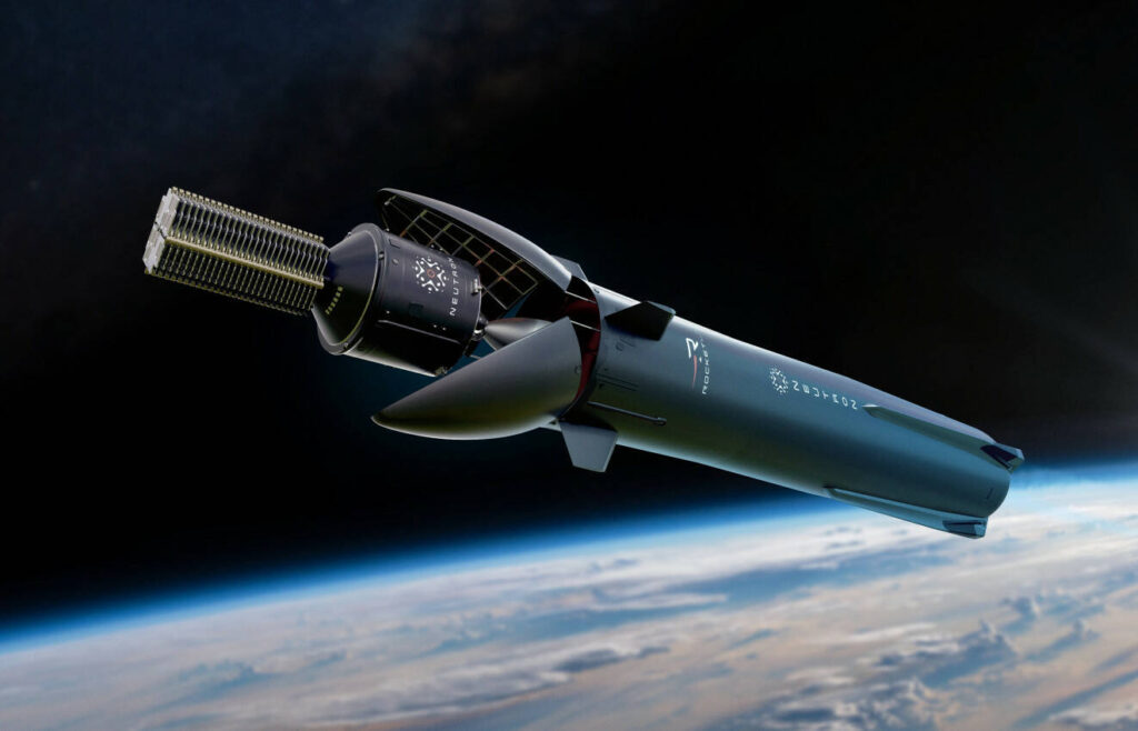 Rocket Lab’s Neutron rocket slips to 2026 • The Register Rocket Lab Neutron rocket releasing a payload above the Earth (pic: Rocket Lab)