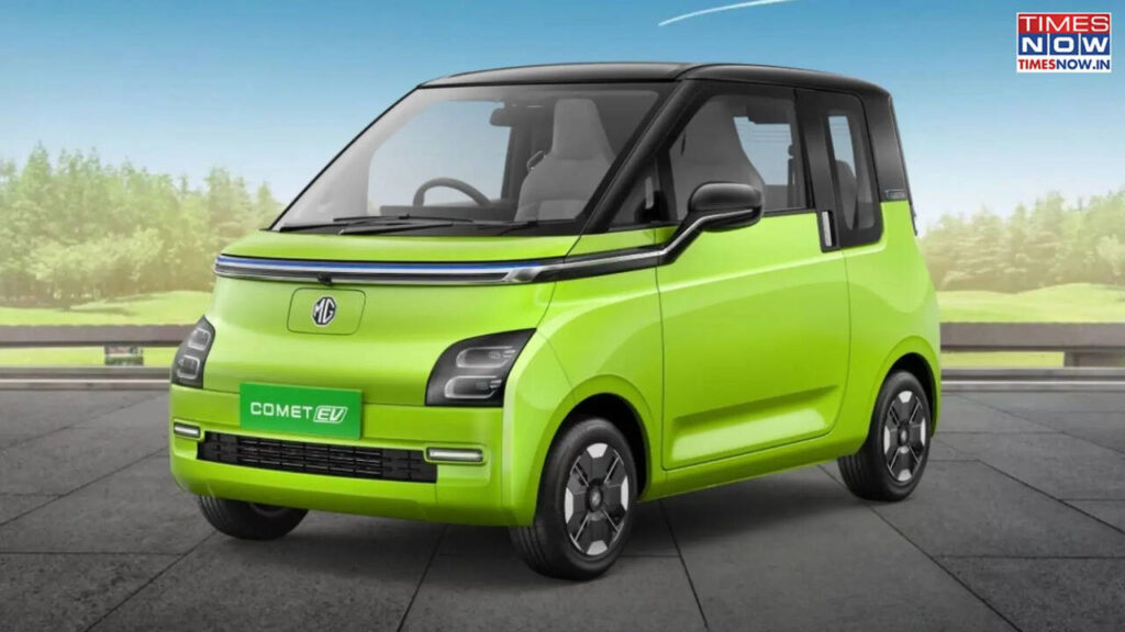 MG Comet EV Variant Wise Price List With Range, Battery, Features And More