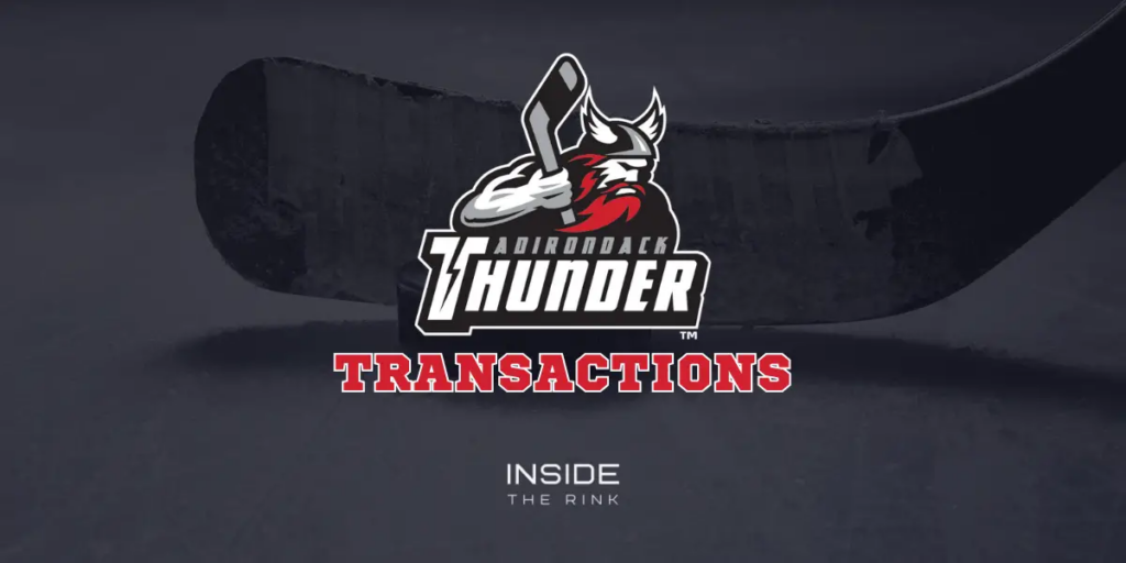 ECHL: Adirondack Thunder Receive Three Players From Utica Comets