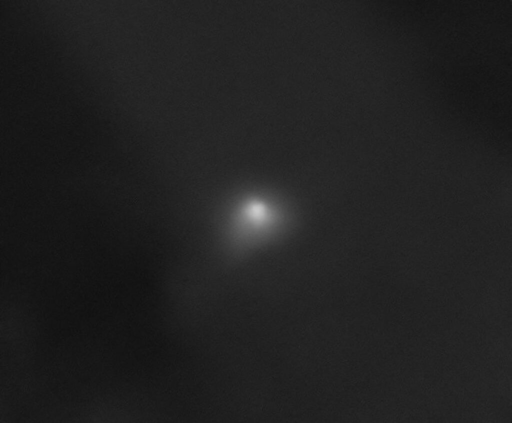 Image of comet 3I/ATLAS captured by NASA’s Mars Reconnaissance Orbiter, 2 October 2025. Credit: NASA/JPL-Caltech/University of Arizona