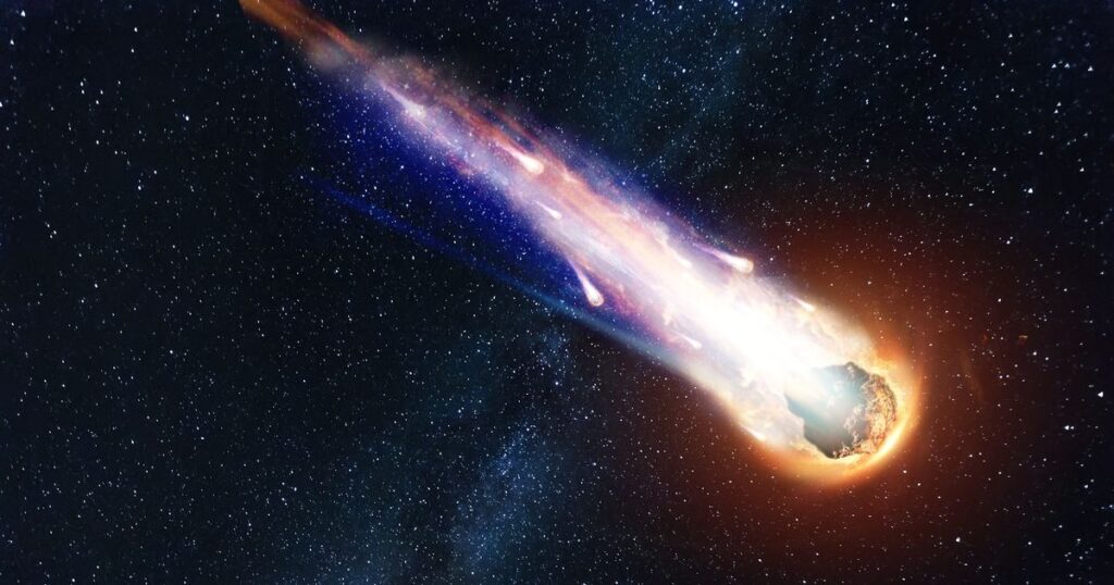 ‘Alien ship’ 3I/ATLAS grows dagger-sharp anti-tail pointing directly toward the Sun An artist's impression of 31/ATLAS