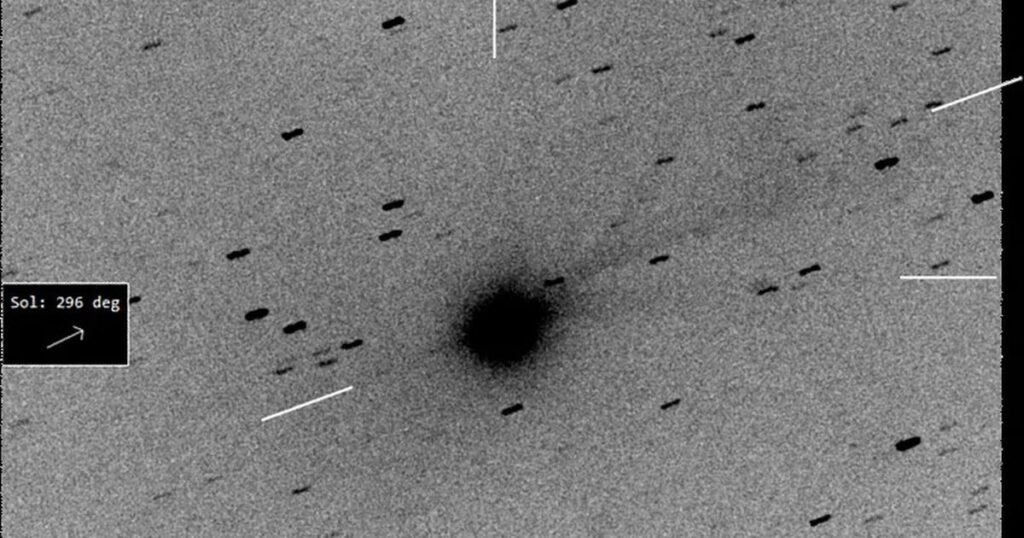New ‘spacecraft’ 3I/Atlas images show ‘anti-tail’ for the first time as Earth approach looms Daily Star
