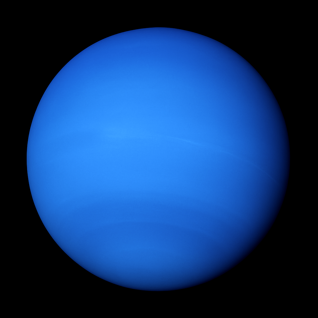 Neptune, the family member who lives far away