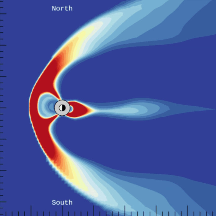 Last night's CME played Hide-and-seek. Let's see the next one tonight