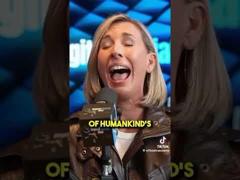 Apparently aliens are speaking through her. Real or not?