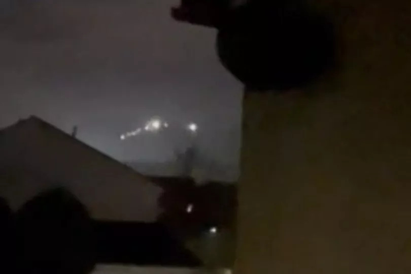 West Lothian man captures 'mind-boggling pulsating UFOs' over housing scheme