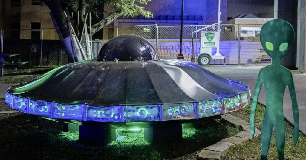 UFO art exhibit lands in Denton for Halloween