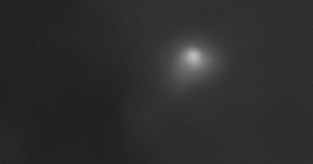 U of A's HiRISE snaps interstellar comet near Mars