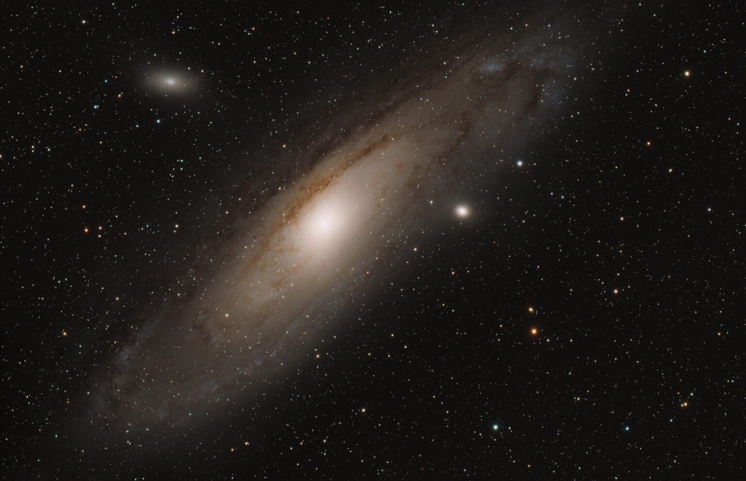 M31 Andromeda Galaxy Tonight.