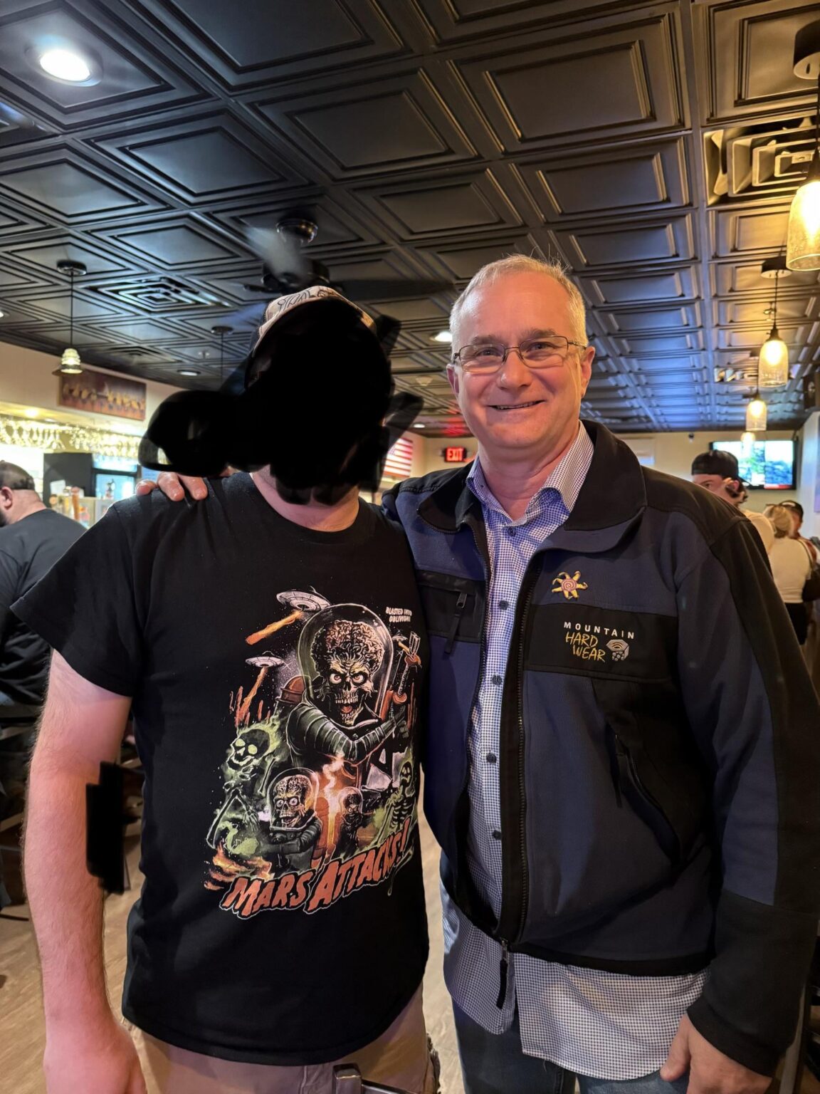 Was going through my photos and totally forgot I met David Fravor back in May at a local restaurant.