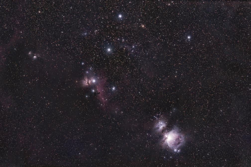 Orion nebula from South Korea(stock DSLR)