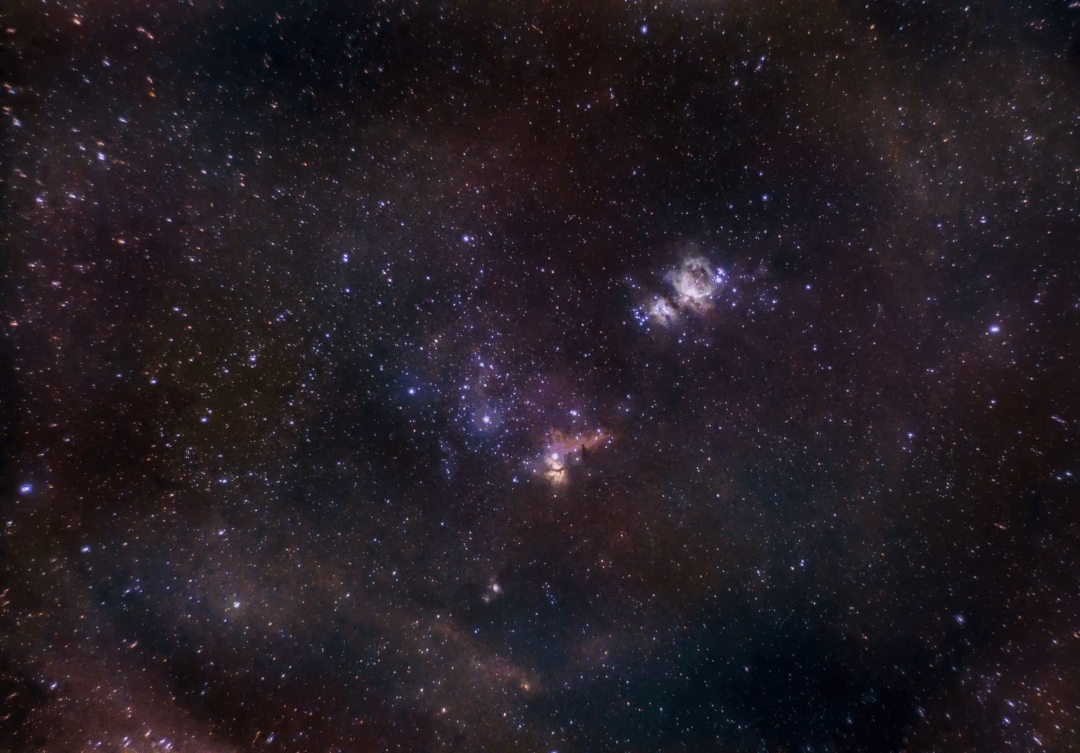 My latest capture of the Orion's Belt