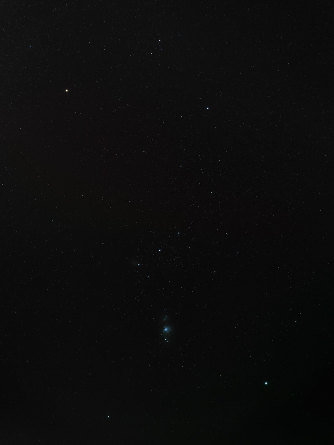 Orion and his nebula