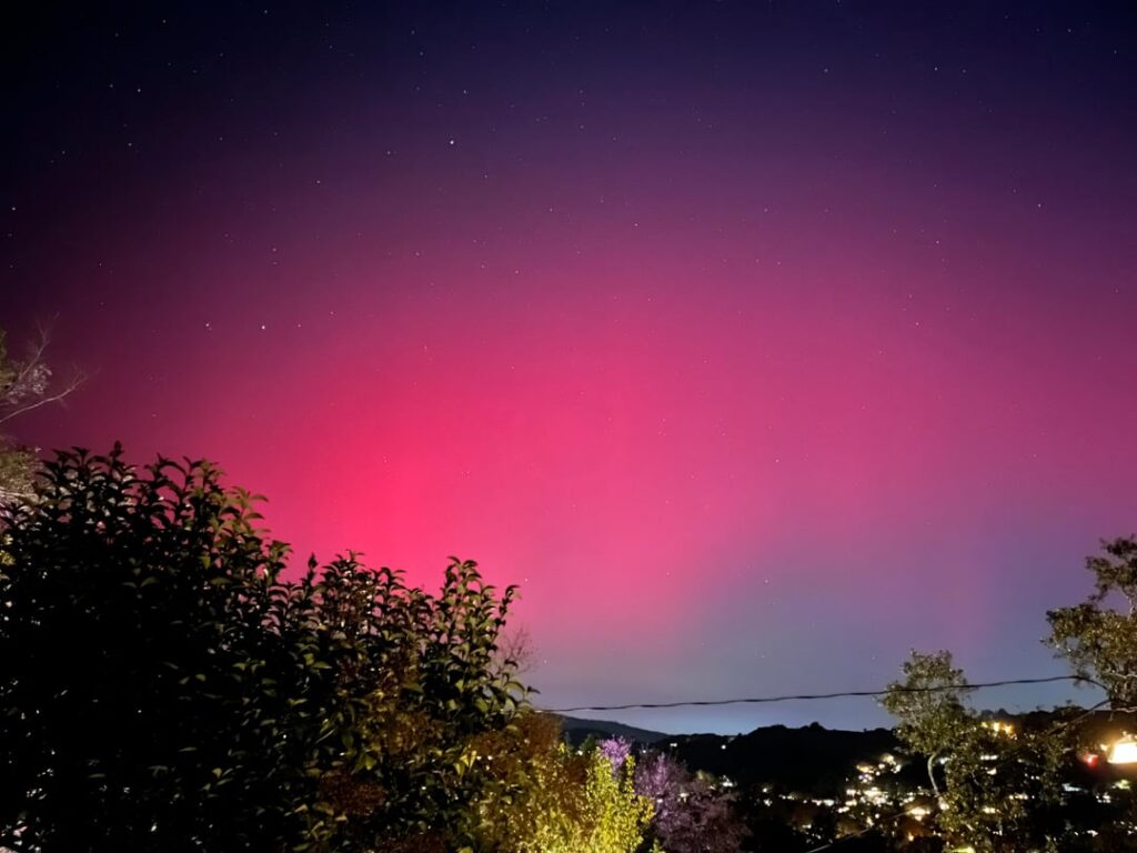 Aurora over Northern California (Marin)