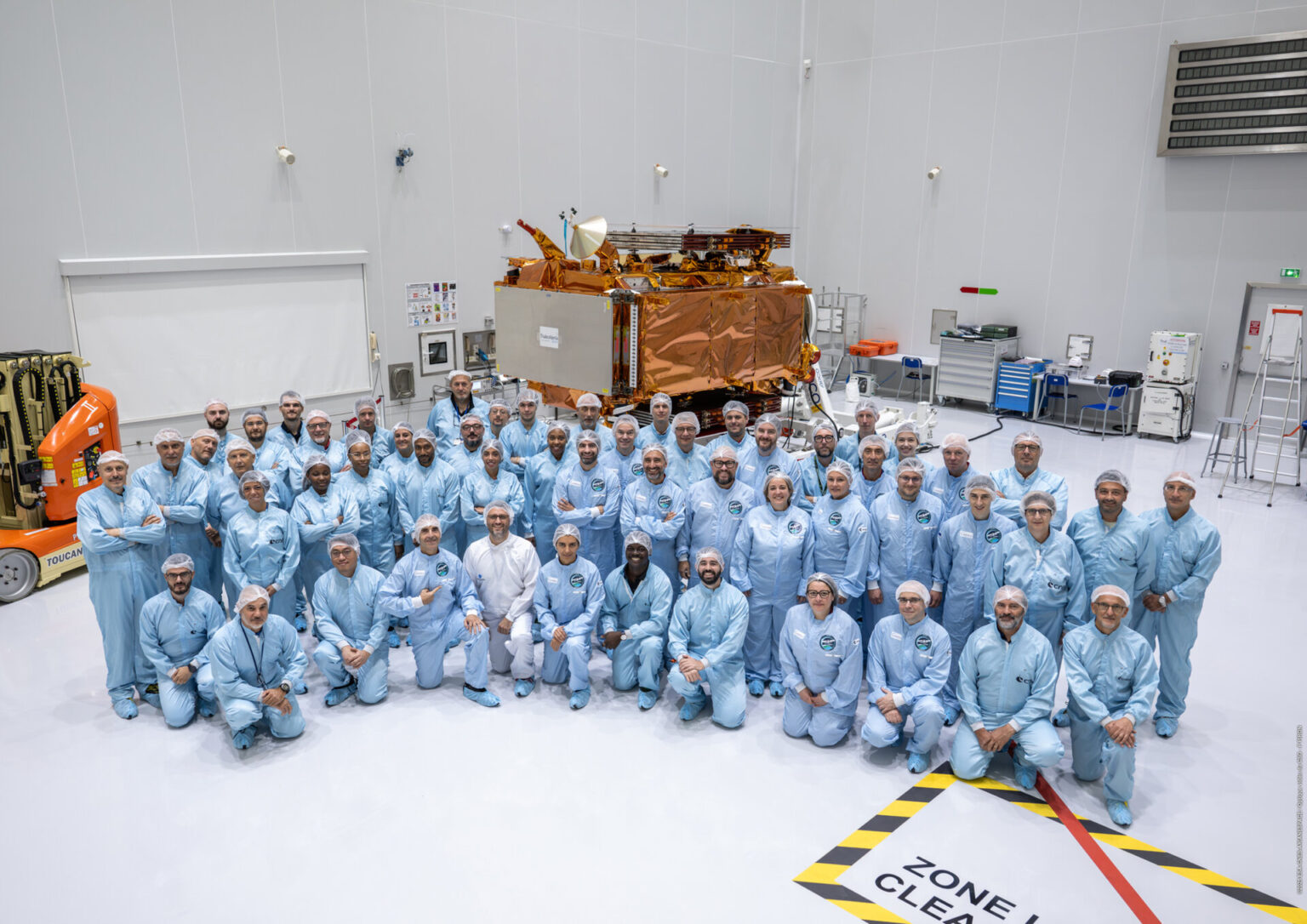 Sentinel-1D preparations underway in Kourou