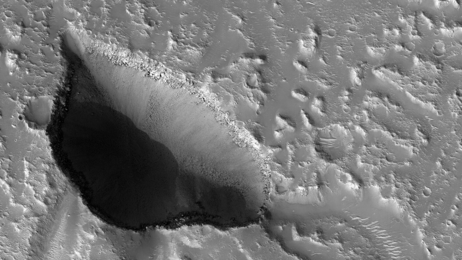 Mars may hide water carved caves that once sheltered alien life