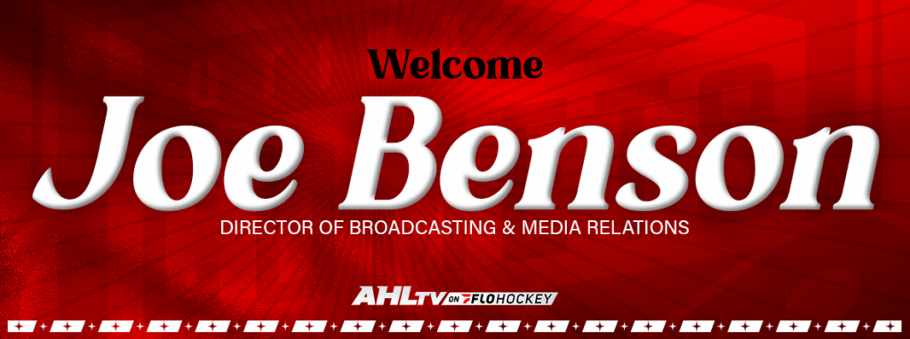 JOE BENSON JOINS COMETS AS BROADACSTER