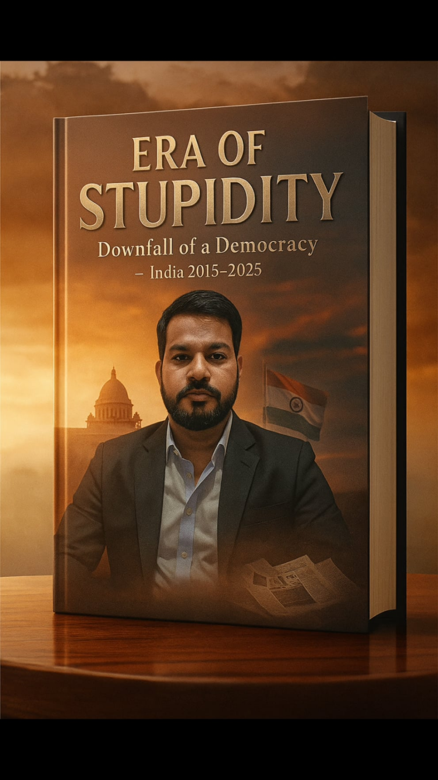 Historic history written and exposed : Era of stupidity -2015 -2025 The down fall of Democracy