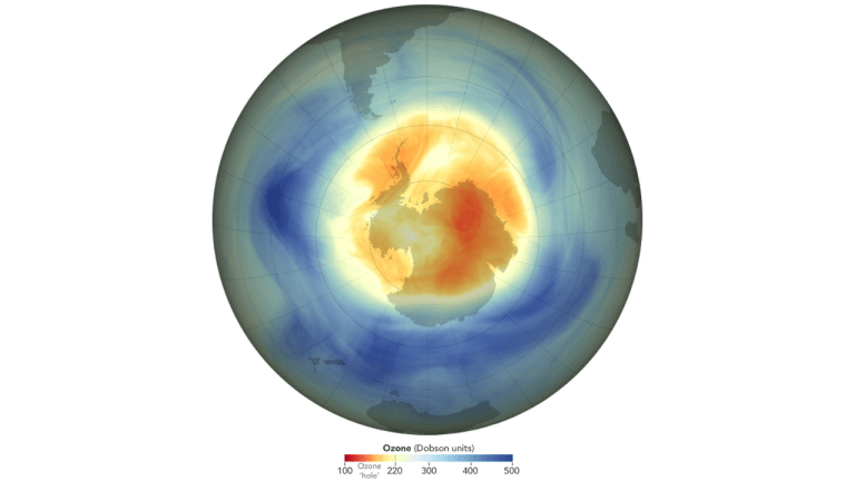 Ozone Hole shrinks as international climate agreement shows lasting impact