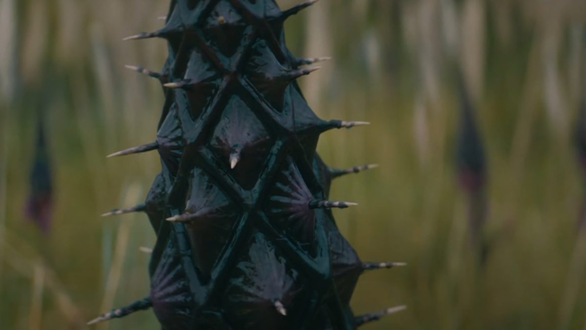 The deadly plants of the planet Genna from Predator: Badlands