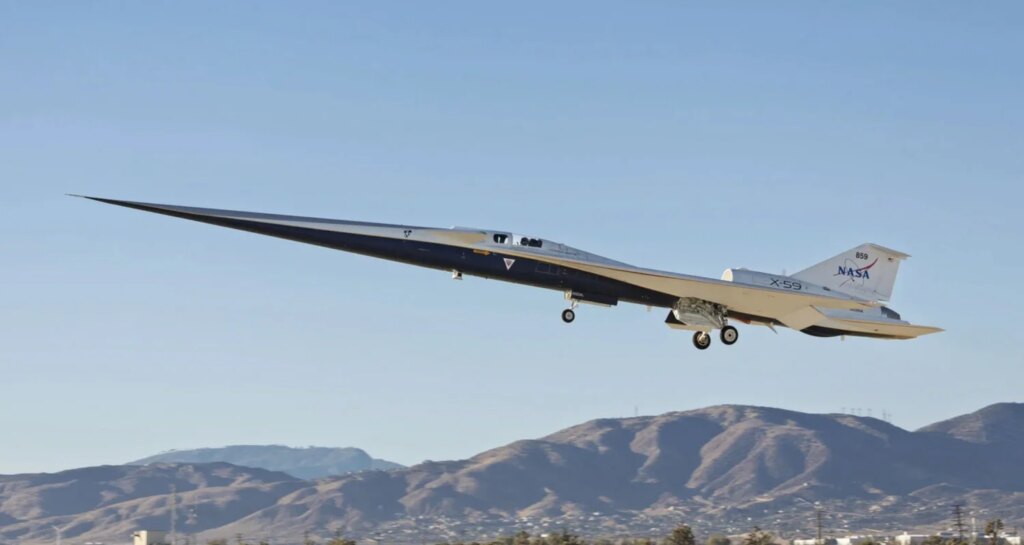 NASA’s Quiet Supersonic X-59 Takes Its First Flight and the Cockpit Video is Incredible — GeekTyrant