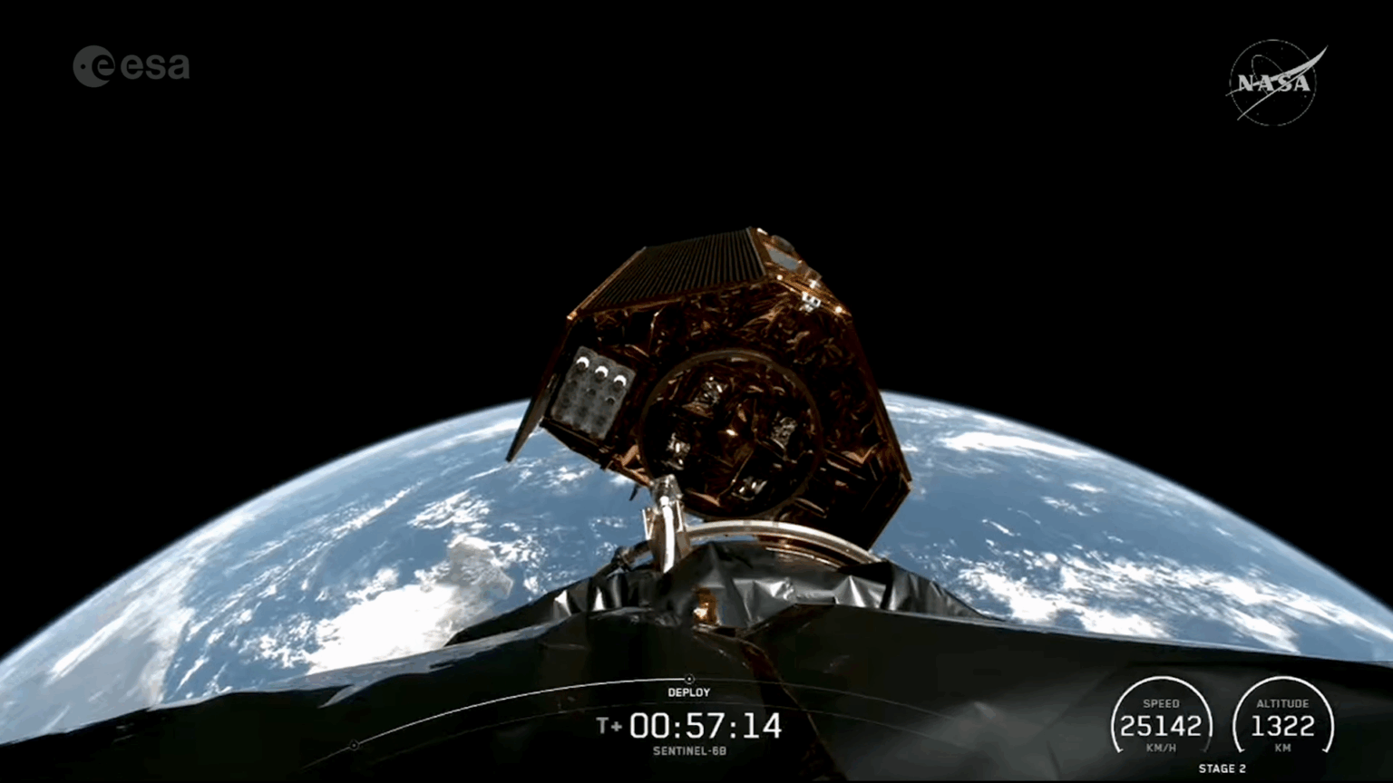 ESA – Sentinel-6B launch highlights ESA - Sentinel-6B launch highlights