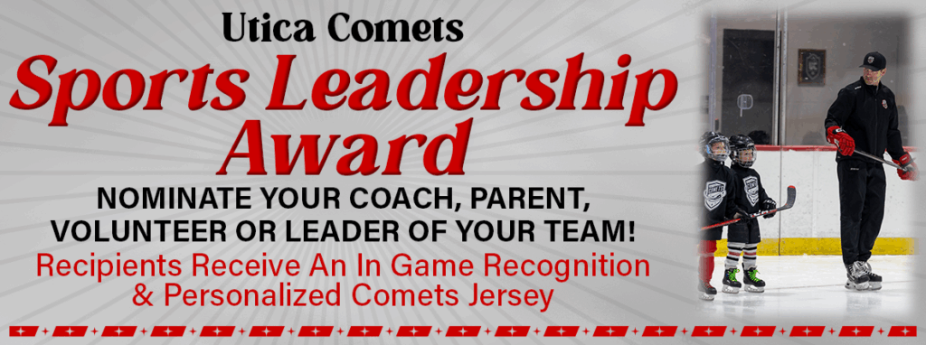 Utica Comets Launch Sports Leadership Award