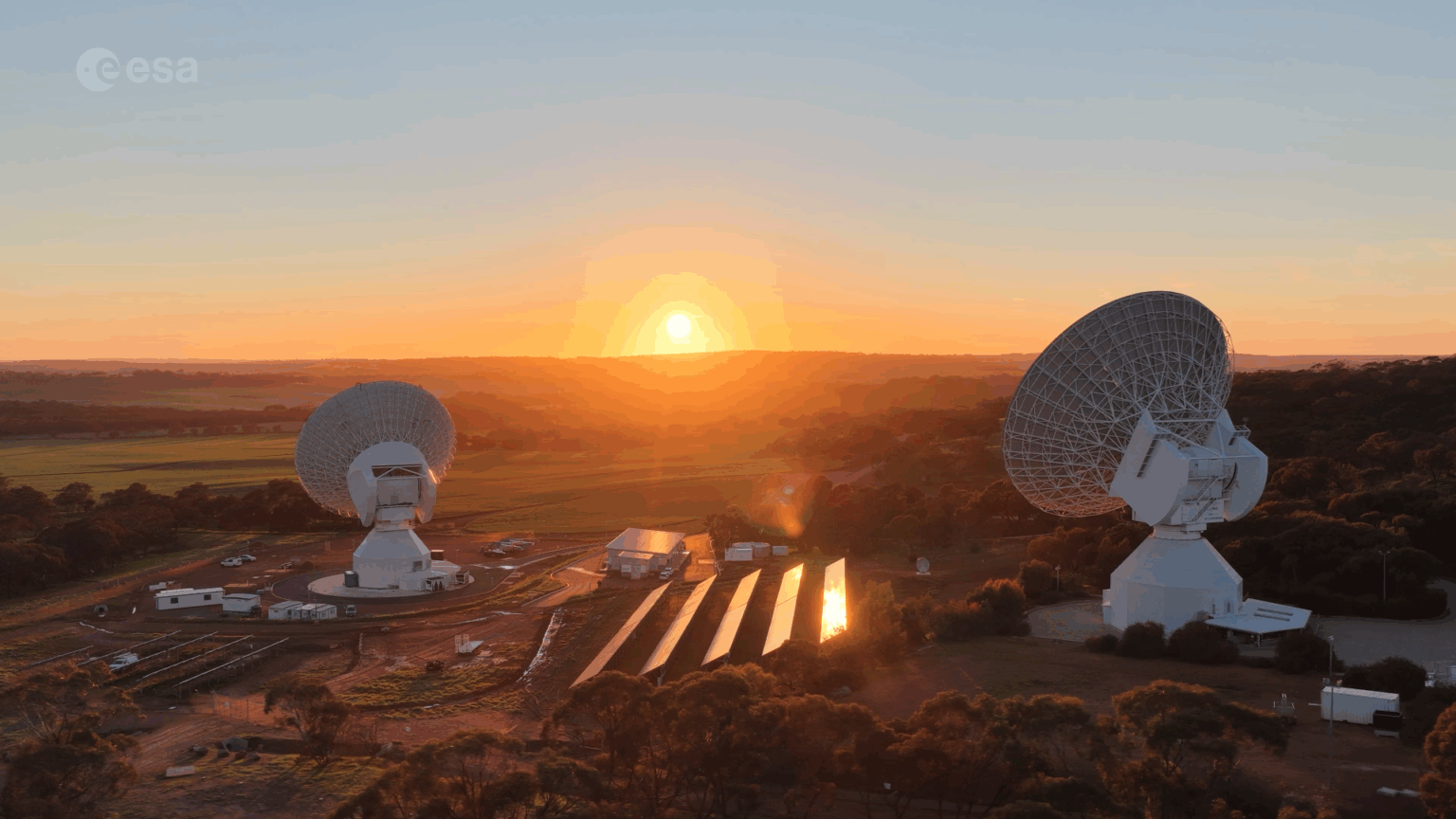 Tracking satellites at the speed of light